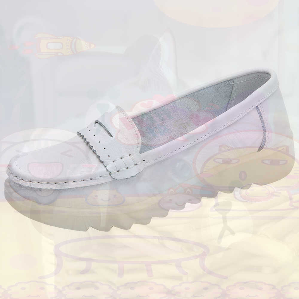 Women Shoes Brown Colour - Moccasin Mengemudi Sepatu Remaja Sepatu Skateboard