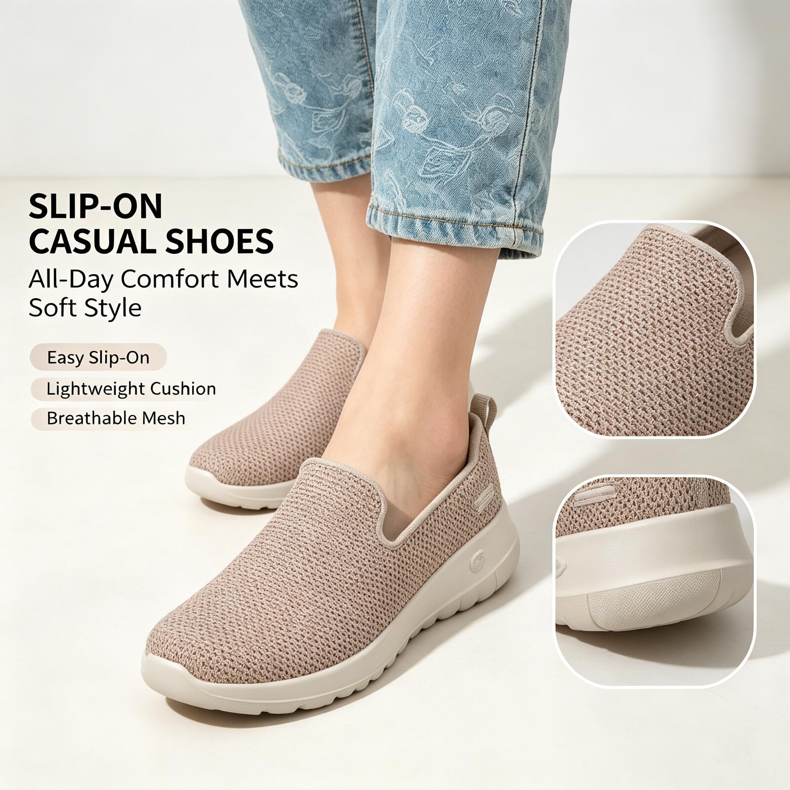 Women Shoes Hong Kong - Skechers WOMEN'S GO WALK Sepatu Slip-On