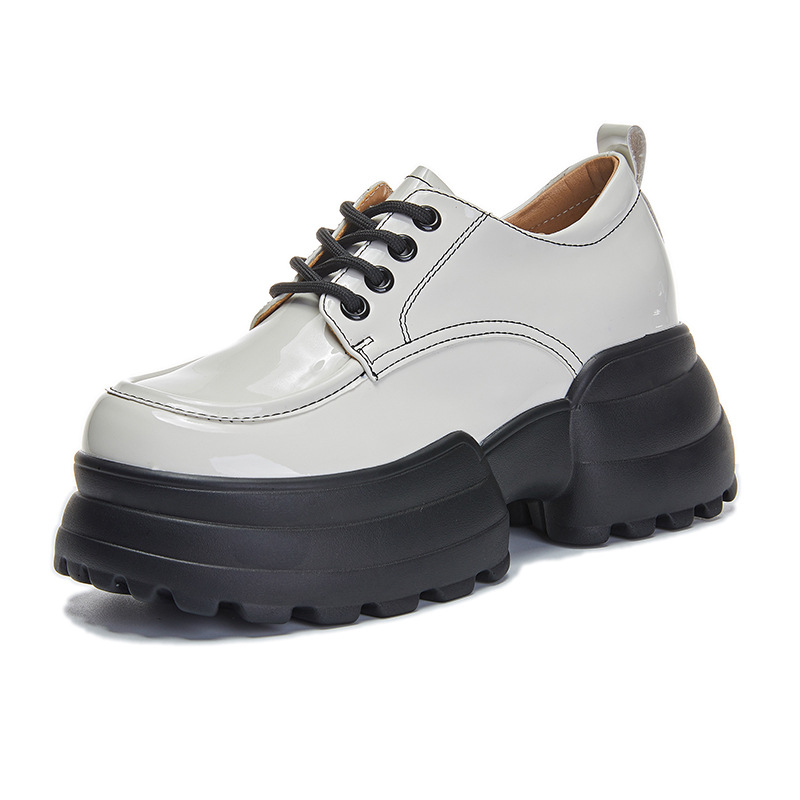 Women Shoes Japanese Brand - Sepatu Platform Wedge Hak Tinggi 8cm