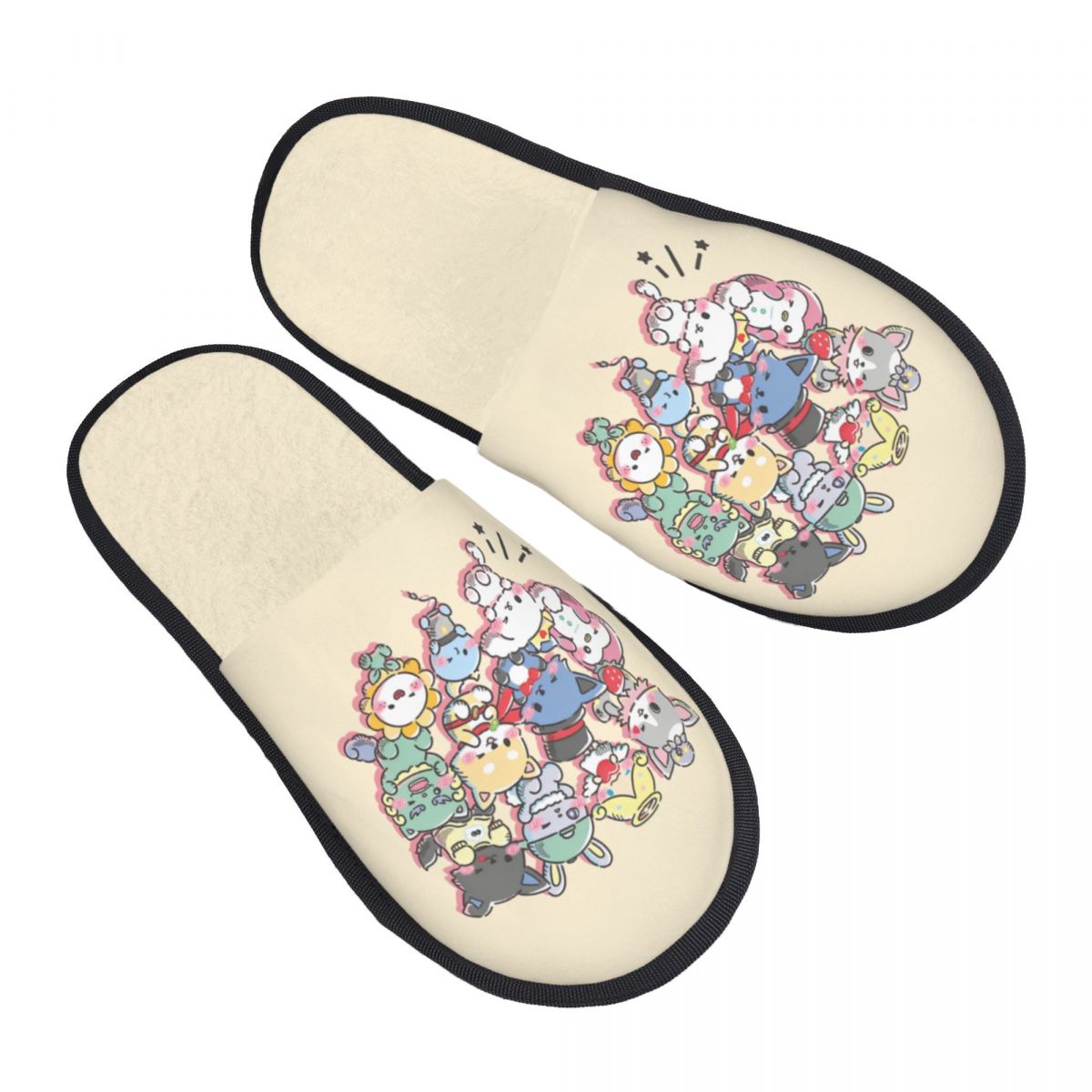 Women Shoes Japan - Sendal Rumah Kartun Band Jepang J-JO1