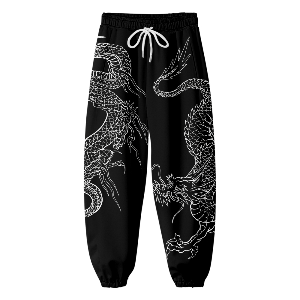 Women Shoes Joggers - Celana Olahraga 3D Anime Dragon Celana