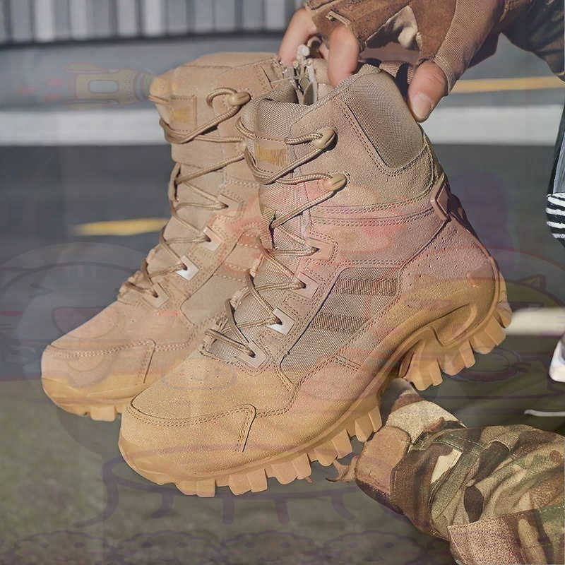 Women Shoes Brown Colour - Tan Long Barrel Deadlift Sepatu Kasual