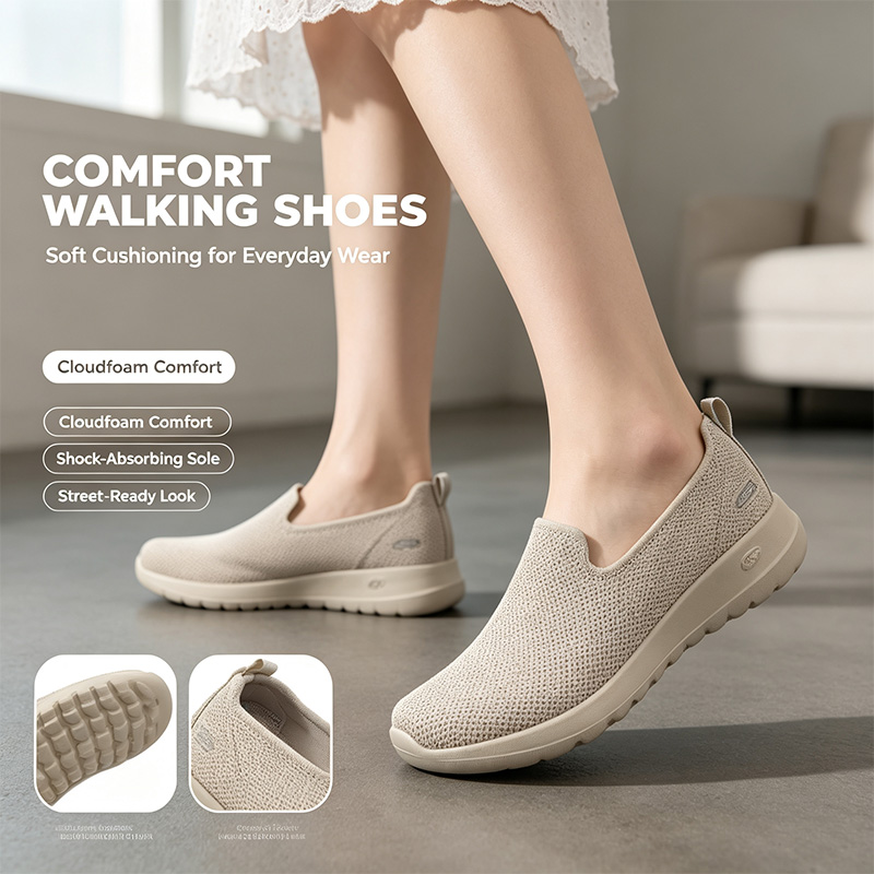 Women Shoes Hong Kong - Sepatu Slip-On Wanita Skechers Go Walk