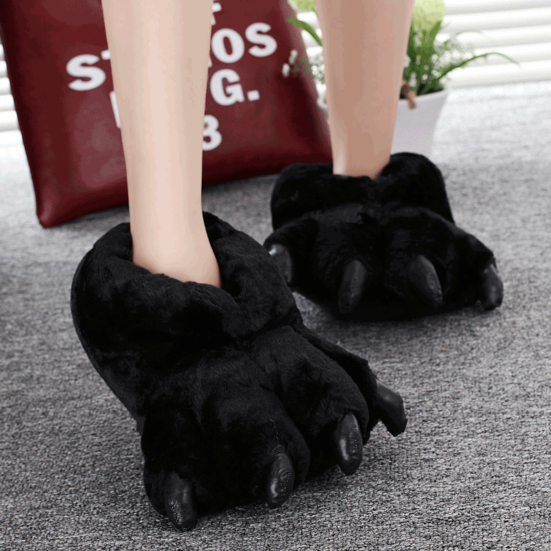 Women Shoes For Winter - Sepatu Paw Hewan Hitam Ukuran 35-43