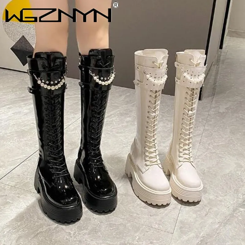 Women'S Shoes Chelsea - Sepatu bot kulit hangat untuk wanita,