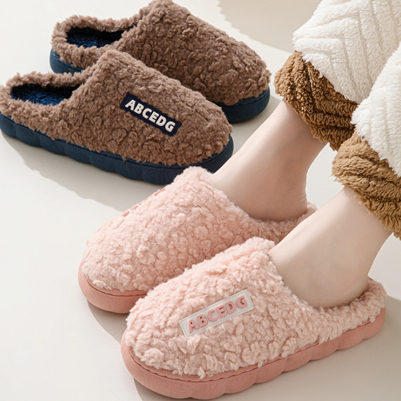 Women Shoes For Winter - Sandal Rumah Anti Selip Hangat untuk