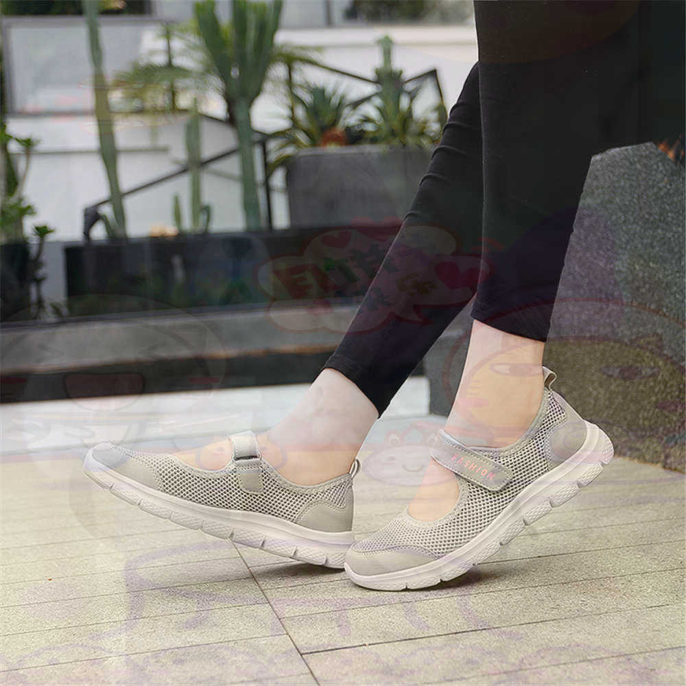 Women Shoes Brown Colour - Sepatu Tenis Wanita Jaring Nomor 40