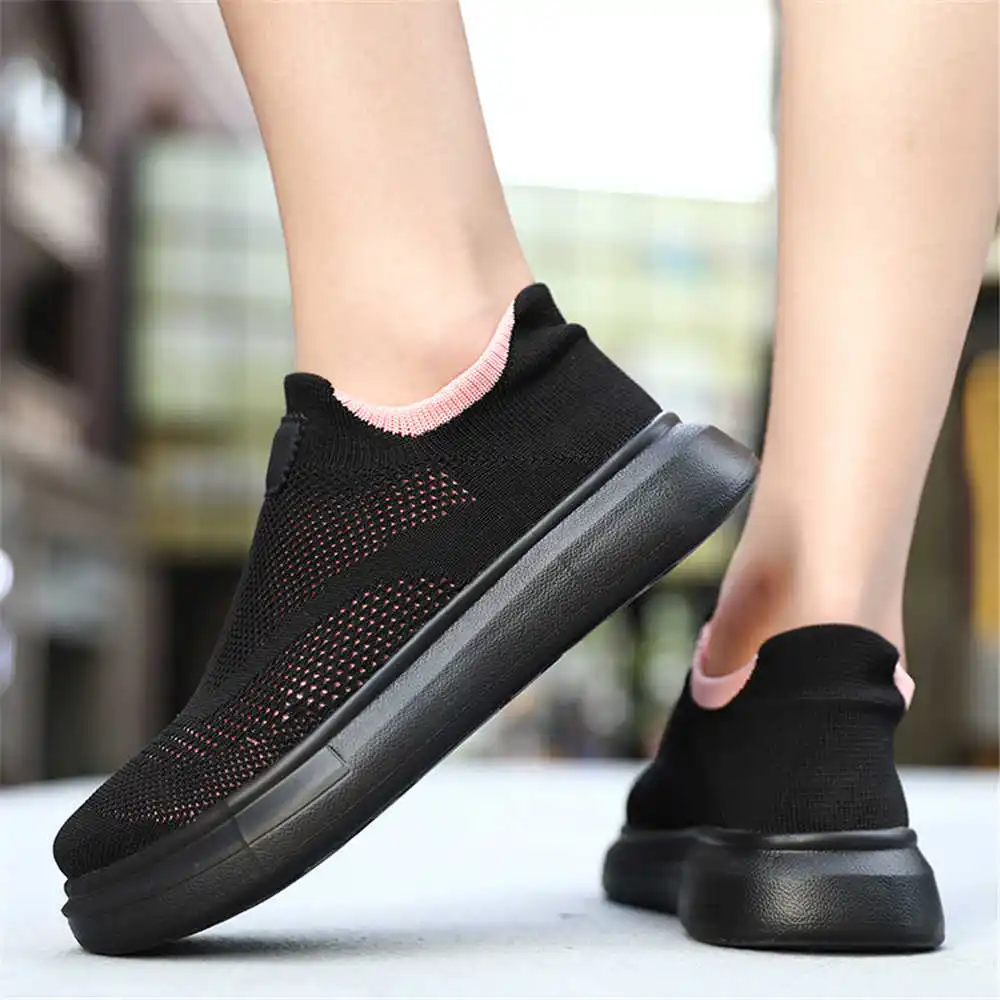 Women Shoes Brown Colour - Stoking Platform sepatu cokelat untuk wanita
