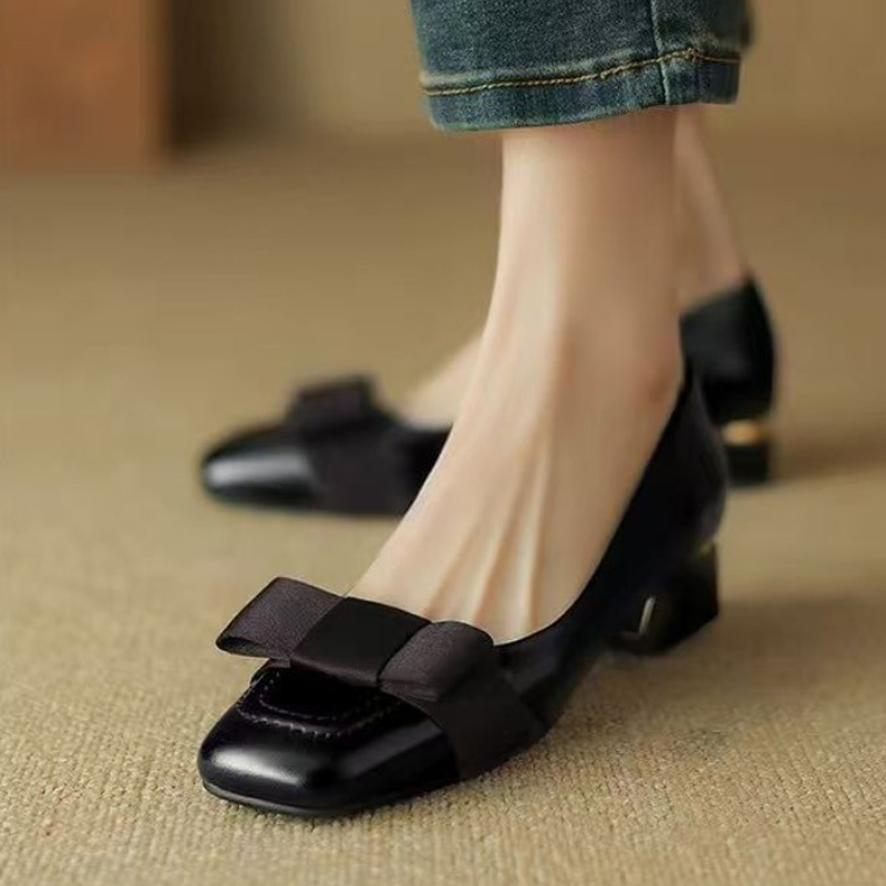 Sepatu Flat Wanita Hak Rendah  - Women'S Heels ulasan dan harga