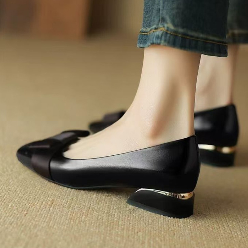 Sepatu Flat Wanita Hak Rendah  - Women'S Heels ulasan dan harga