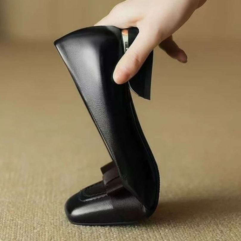 Sepatu Flat Wanita Hak Rendah  - Women'S Heels ulasan dan harga