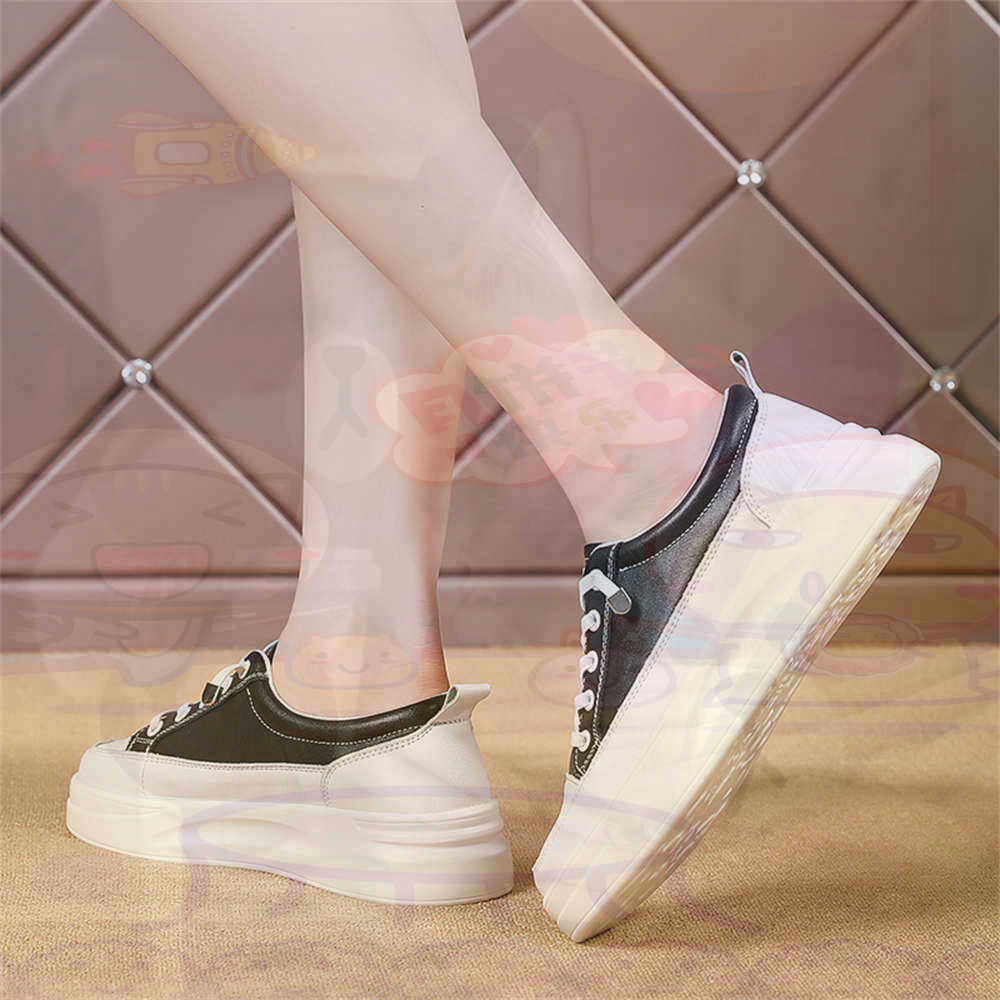 Sepatu Pantofel Chunky Berenda - Women Shoes Brown Colour ulasan dan harga
