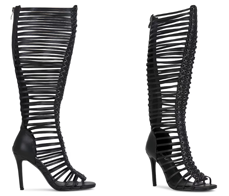 Sepatu Bot Sandal Pergelangan  - Strappy Heeled Sandals ulasan dan harga