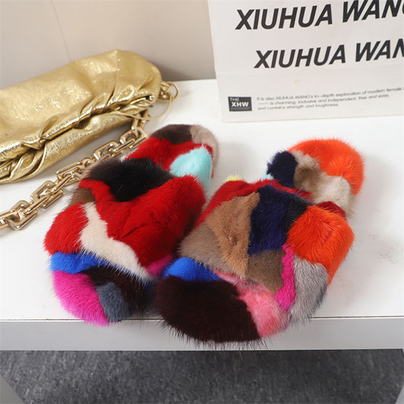 Sandal Wanita Berbulu Lembut,  - Women Shoes For Winter ulasan dan harga