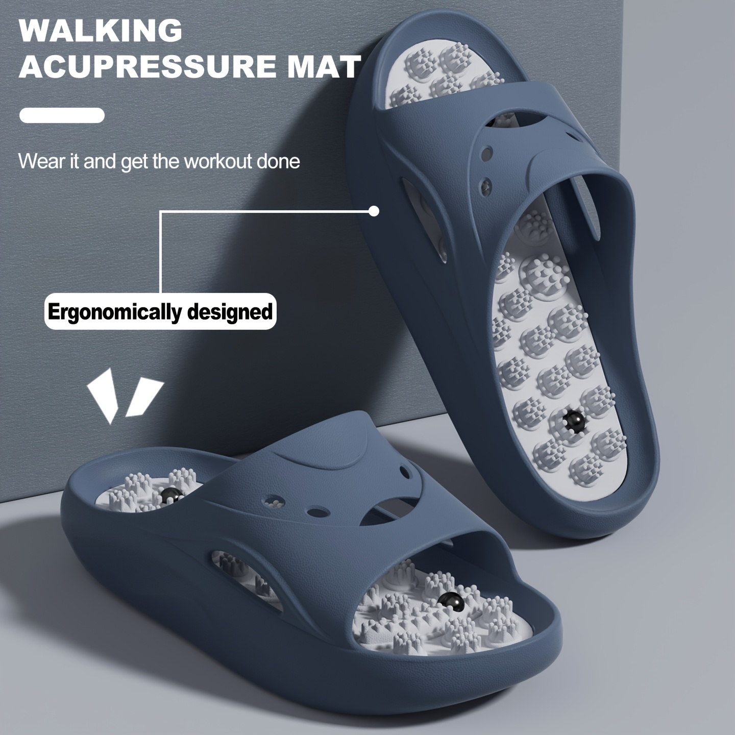 Sandal Pijat EVA Wanita Pria,  - Mule Slip On ulasan dan harga