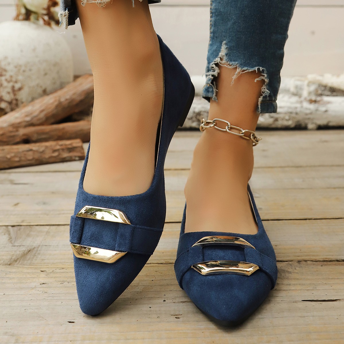 Sepatu Kasual Hak Rendah Seksi - Women'S Heels ulasan dan harga