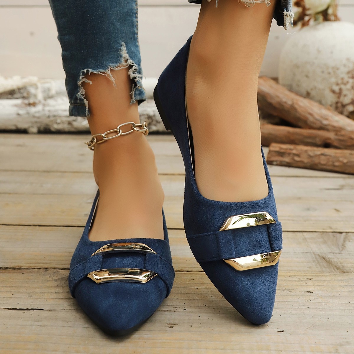 Sepatu Kasual Hak Rendah Seksi - Women'S Heels ulasan dan harga