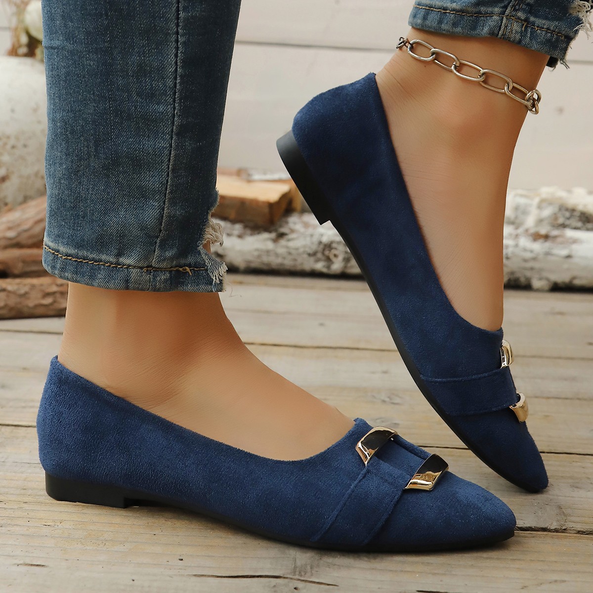 Sepatu Kasual Hak Rendah Seksi - Women'S Heels ulasan dan harga