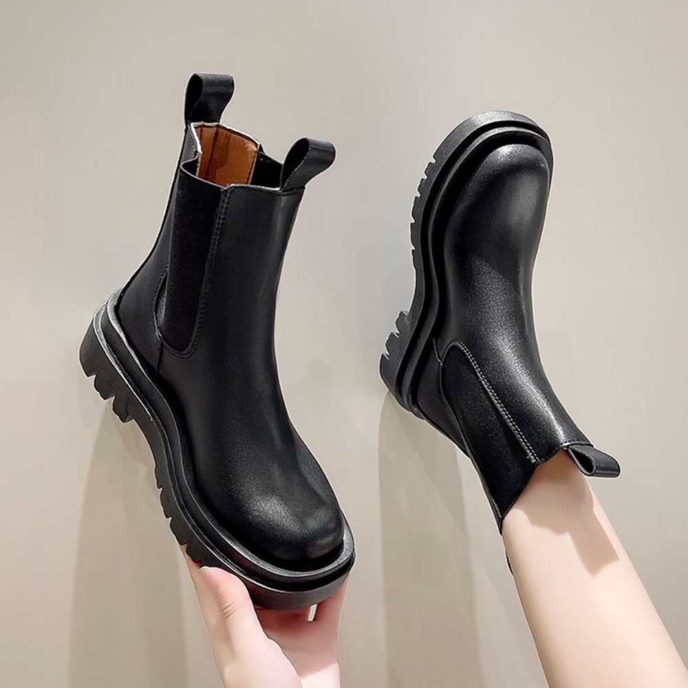 Sepatu Boots Wanita Sol Tebal  - Women'S Shoes Chelsea ulasan dan harga