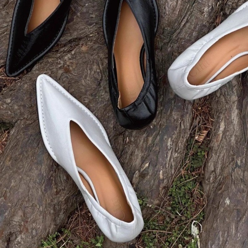 Sepatu Tunggal Ujung Lancip Ba - Mule Slip On ulasan dan harga