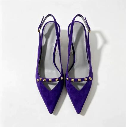 Sepatu Slingback Hak Kitten 4  - Women Shoes Size 4 In Cm ulasan dan harga