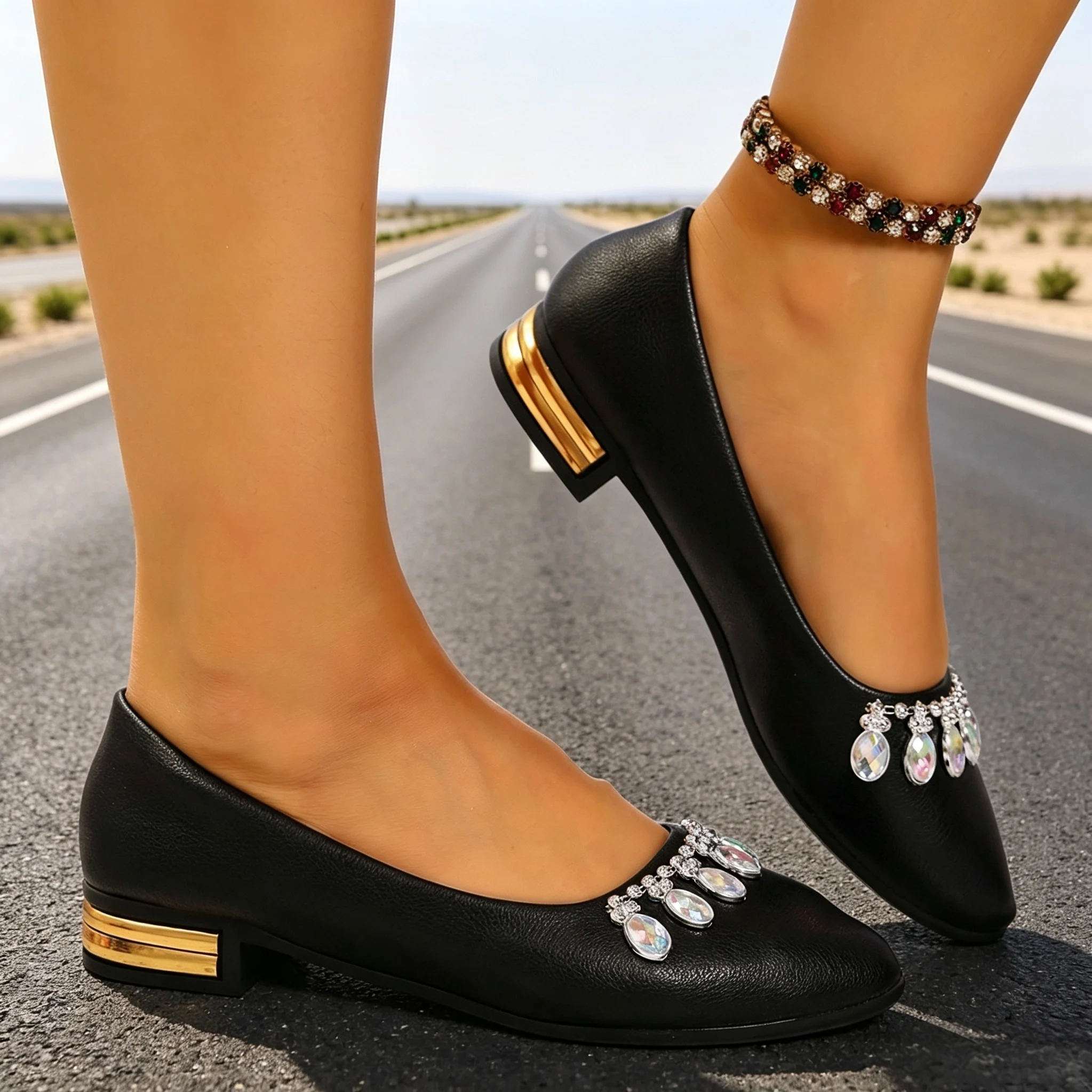 Sepatu Balet Wanita Model Poin - Women'S Heels ulasan dan harga