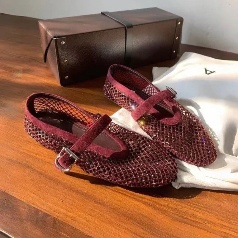 Sandal Baotou Berhias Rhinesto - Women'S Shoes In Fashion ulasan dan harga