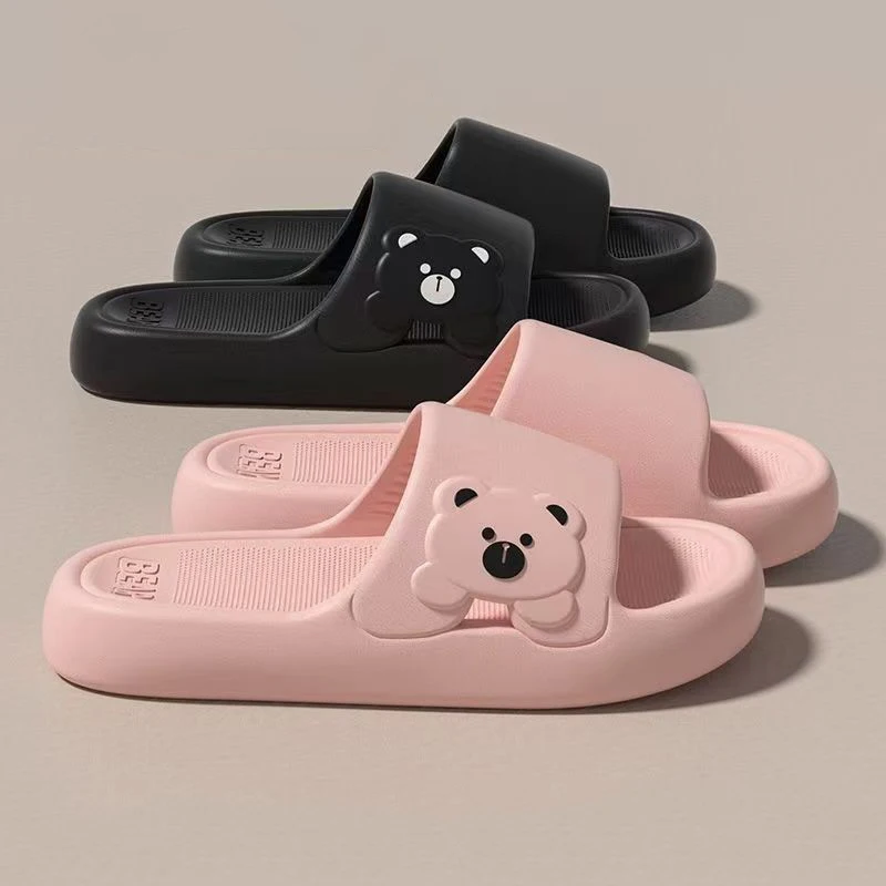 Sandal Kamar Mandi Kartun Beru - Mule Slip On ulasan dan harga