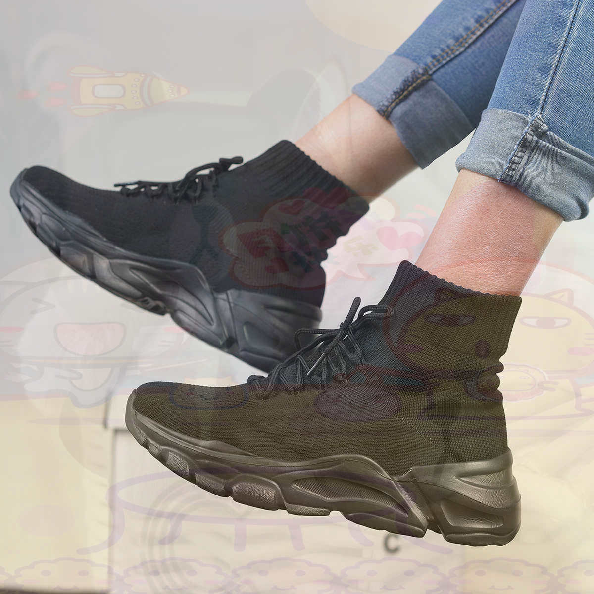 Menambah Tinggi Badan Musim Pa - Women Shoes Brown Colour ulasan dan harga